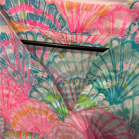 EUC- LILLY PULITZER-AMELIA ISLAND TUNIC - Picture 3 of 4